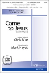 Come to Jesus SATB choral sheet music cover